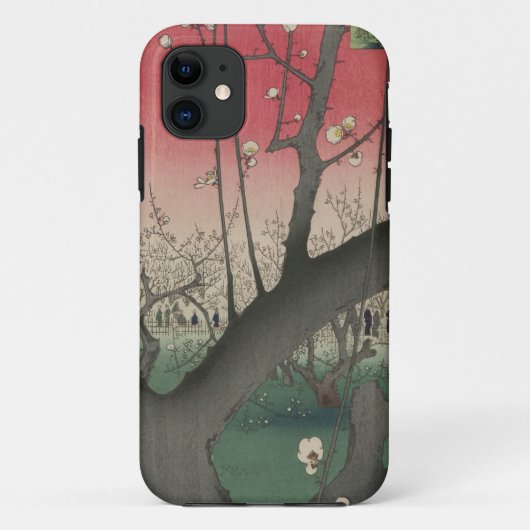 Coques Case-Mate iPhone soleil couchant japonais pruniers arbres (Dos)