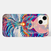 Coques Case-Mate iPhone Soleil de Phoenix (Verso (horizontal))