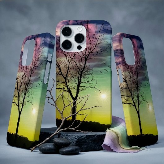 Coques Case-Mate iPhone SOLEIL D'HIVER ET ARBRE | Coques iPhone 6/6 Plus