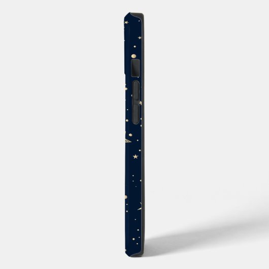 Coques Case-Mate iPhone Soleil Et Lune D'Or Céleste (Verso / Gauche)