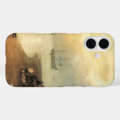 Coques Case-Mate iPhone Soleil levant à travers la vapeur par Joseph Turne (Verso (horizontal))