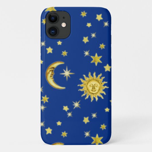 Coques Case-Mate iPhone Soleil, lune et étoiles (Dos)