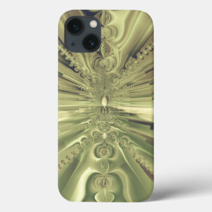 iPhone 13 Coque Soleil Métallique