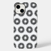 Coques Case-Mate iPhone Soleil moderne noir (Verso)