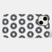 Coques Case-Mate iPhone Soleil moderne noir (Verso (horizontal))