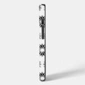 Coques Case-Mate iPhone Soleil moderne noir (Verso / Gauche)