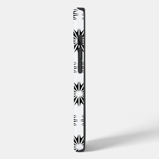 Coques Case-Mate iPhone Soleil moderne noir (Verso / Gauche)