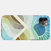 Coques Case-Mate iPhone soleil ondulé (Dos (Horizontal))
