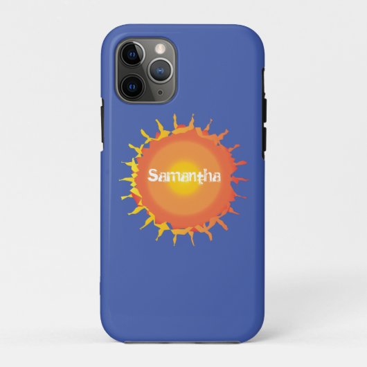 Coques Case-Mate iPhone Soleil rayonnant (Dos)