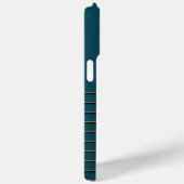 Coques Case-Mate iPhone Soleil rayonnant sur Turquoise (Verso / Droite)
