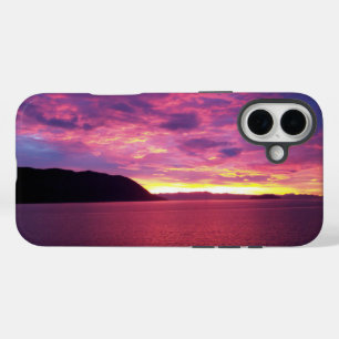 Coques iPhone 16 Plus Soleil rose en mer Photo