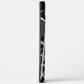 Coques Case-Mate iPhone Soleil rouge noir blanc zen (Verso / Droite)