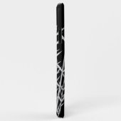 Coques Case-Mate iPhone Soleil rouge noir blanc zen (Dos/Droite)