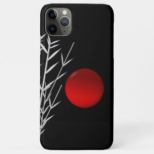 Case-Mate iPhone Case Soleil rouge noir blanc zen
