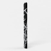 Coques Case-Mate iPhone Soleil rouge noir blanc zen (Dos/Droite)