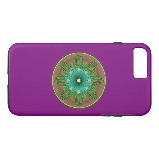 Coques Case-Mate iPhone Soleil vert (Dos (Horizontal))