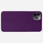 Coques Case-Mate iPhone Solid deep purple dark (Dos (Horizontal))