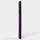 Coques Case-Mate iPhone Solid deep purple dark (Dos/Droite)