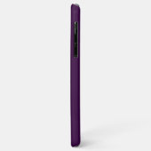Coques Case-Mate iPhone Solid deep purple dark (Dos/Gauche)