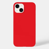 Coques Case-Mate iPhone Solid Red Background (Verso)