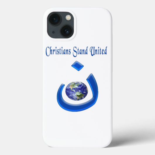 Coques Case-Mate iPhone Solidarité chrétienne (Verso)