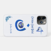 Coques Case-Mate iPhone Solidarité chrétienne (Dos (Horizontal))