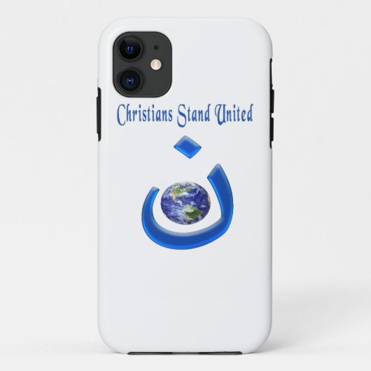 Coques Case-Mate iPhone Solidarité chrétienne mondiale merchandises (Dos)
