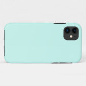 Coques Case-Mate iPhone Solide camée vert menthe doux turquoise (Dos (Horizontal))