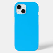 Coques Case-Mate iPhone Solide Deep Sky Blue Moderne (Verso)
