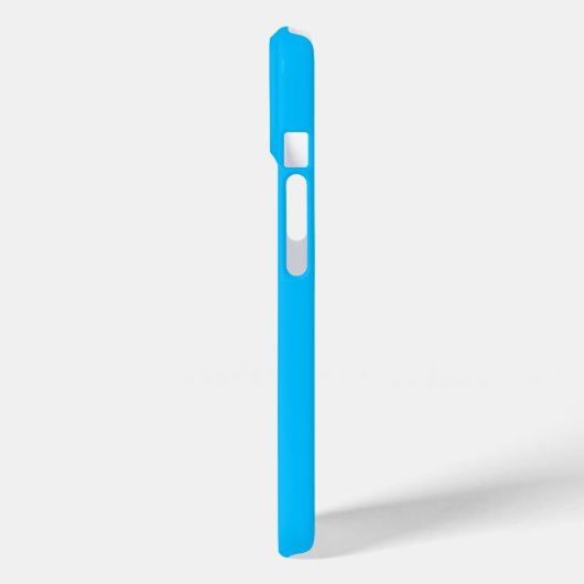 Coques Case-Mate iPhone Solide Deep Sky Blue Moderne (Verso / Gauche)