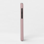 Coques Case-Mate iPhone solide rose muet (Dos/Gauche)