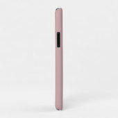 Coques Case-Mate iPhone solide rose muet (Dos/Droite)