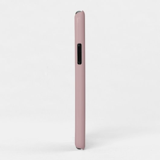 Coques Case-Mate iPhone solide rose muet (Dos/Droite)