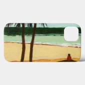 Coques Case-Mate iPhone Solitude 2006 de bord de la mer (Verso (horizontal))