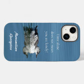 Coques Case-Mate iPhone Solitude - Ocean Duck (Verso (horizontal))