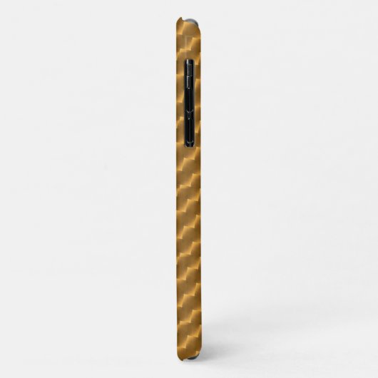 Coques Case-Mate iPhone Solive, dorée (Dos/Gauche)
