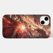 Coques Case-Mate iPhone Sommeil de dragon de feu (Verso (horizontal))