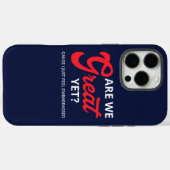 Coques Case-Mate iPhone Sommes-nous déjà grands ? Parce que j'ai juste hon (Verso (horizontal))