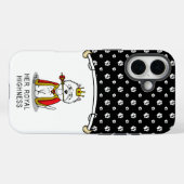Coques Case-Mate iPhone Son Altesse Royale la reine Westie Dog (Verso (horizontal))