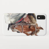 Coques Case-Mate iPhone Son cheval favori (Dos (Horizontal))