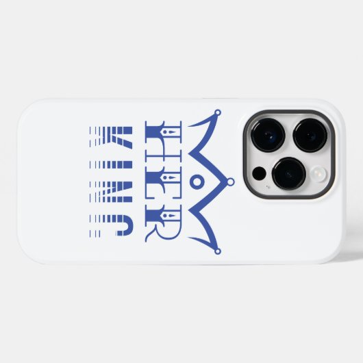 Coques Case-Mate iPhone Son Roi (Verso (horizontal))