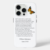 Coques Case-Mate iPhone Sonnet # 18 par William Shakespeare (Verso)