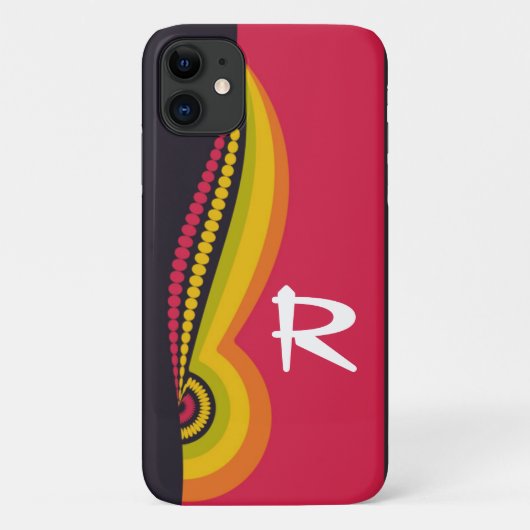 Coques Case-Mate iPhone Sons Rasta Couleurs Funky (Dos)