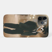 Coques Case-Mate iPhone Sophisticates : Meerkat’s Black Cravate Event (Dos (Horizontal))