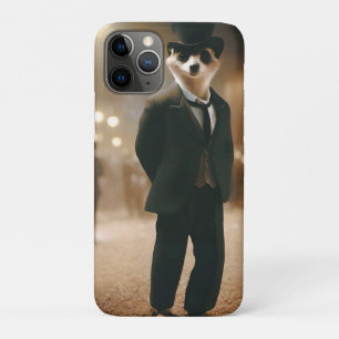 Case-Mate iPhone Case Sophisticates : Meerkat’s Black Cravate Event