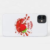 Coques Case-Mate iPhone Sorbet de framboise (Dos (Horizontal))