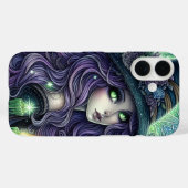 Coques Case-Mate iPhone Sorcière Céleste Mystique (Verso (horizontal))