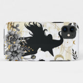 Coques Case-Mate iPhone Sorcière contemporaine d'Halloween 3 (Dos (Horizontal))