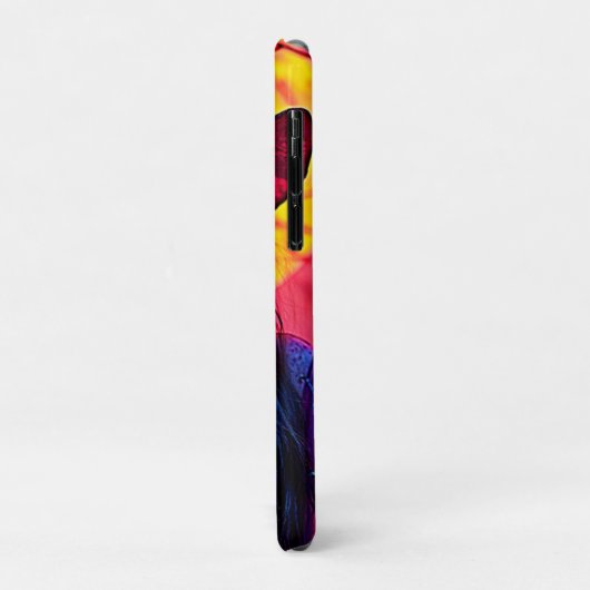 Coques Case-Mate iPhone Sorcière d'Halloween avec conception de visage crâ (Dos/Gauche)