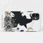 Coques Case-Mate iPhone Sorcière d'Halloween contemporaine moderne (Dos (Horizontal))